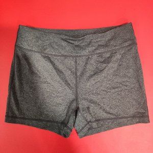 Athletic works grey active wear short women's size L